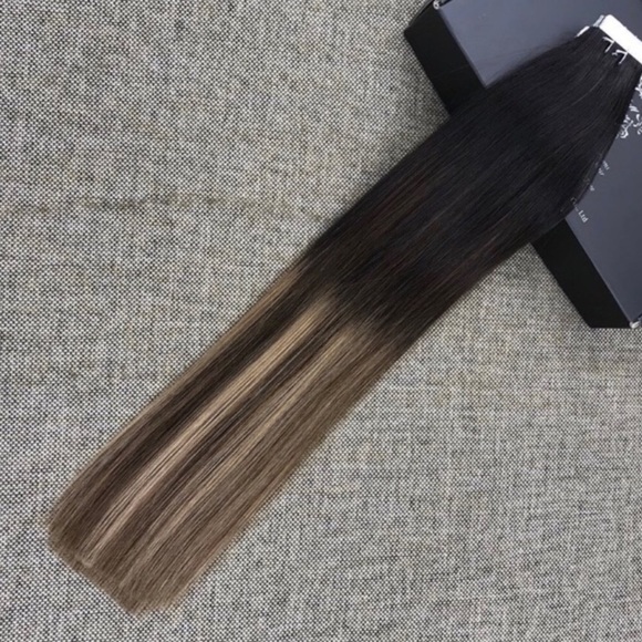 ALEXIS  3 PACK 20” 1B/6/27 BALAYAGE HUMAN TAPE INS